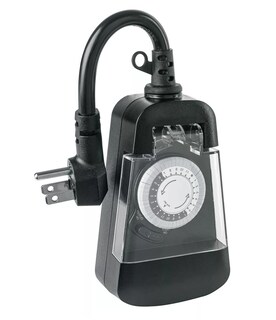 Foto 3 | Foto 3 | Temporizador Analógico Para Uso En Exteriores Negro