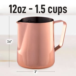 Foto 3 | Foto 3 | Vaso Espumador De Leche Zulay, 350 Ml, 600 Ml, 950 Ml, Acero Inoxidable - Venta Internacional.