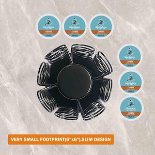 Foto 4 | Foto 4 | Soporte Organizador de Almacenamiento Para Cápsulas De Café Negro 40 Cápsulas - Venta Internacional