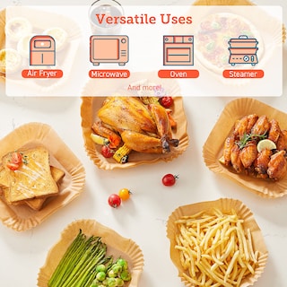 Foto 5 | Foto 5 | Forros para Freidora Air Fryer Cosori 100 Piezas Papel Cuadrado Desechable de 6.5 Pulgadas - Venta Internacional
