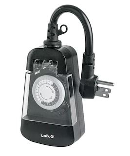 Foto 1 | Foto 1 | Temporizador Analógico Para Uso En Exteriores Negro