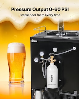 Foto 4 | Foto 4 | Cilindro De Aleación De Aluminio Vevor De 2.5 Libras Con Tanque De Co2 Para Cerveza - Venta Internacional.