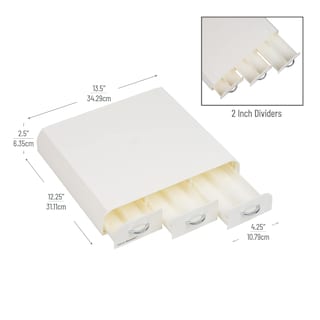 Foto 3 | Foto 3 | Organizador De Cápsulas De Café Mind Reader Con Capacidad Para 36 Cápsulas, Color Blanco - Venta Internacional.