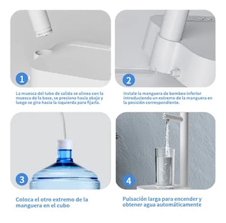 Foto 4 | Foto 4 | Bomba Xtellar Dispensadora De Agua Eléctrica Recargable