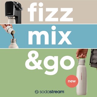 Foto 3 | Foto 3 | Botella De Agua Sodastream Fizz & Go Cool De Acero Inoxidable De 900 Ml - Venta Internacional.