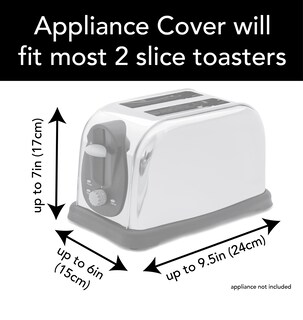 Foto 3 | Foto 3 | Funda Para Tostadora Ritz Premium Universal Two Slice Black - Venta Internacional.