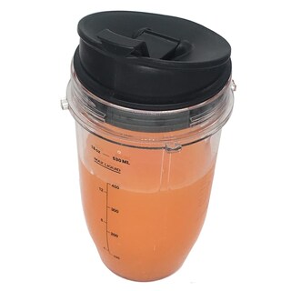 Foto 2 | Foto 2 | Jarra De Repuesto De 530 Ml X 2 Con Tapas Abatibles Sip N Seal Para Batidora Nutri Ninja - Venta Internacional.