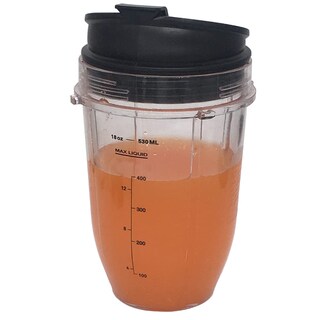 Foto 3 | Foto 3 | Jarra De Repuesto De 530 Ml X 2 Con Tapas Abatibles Sip N Seal Para Batidora Nutri Ninja - Venta Internacional.