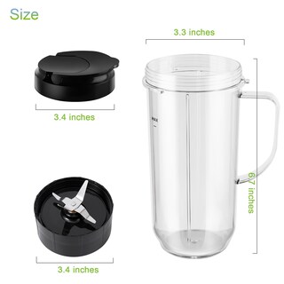 Foto 3 | Foto 3 | Juego de Vasos para Magic Bullet 250 W Mb1001  Meet Juice 5 Piezas- Venta Internacional