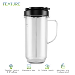 Foto 6 | Foto 6 | Juego de Vasos para Magic Bullet 250 W Mb1001  Meet Juice 5 Piezas- Venta Internacional