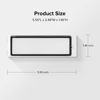 Foto 6 | Foto 6 | Paquete De 2 Filtros Lavables Para Robot Aspirador Roborock Q Revo - Venta Internacional.