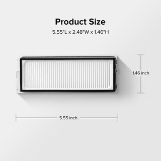Foto 6 | Foto 6 | Paquete De 2 Filtros Lavables Para Robot Aspirador Roborock Qrevo - Venta Internacional.
