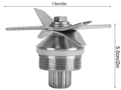 Foto 2 | Foto 2 | Cuchilla De Licuadora Xtellar En Acero Inoxidable De Alta Durabilidad Y Eficiencia De Corte