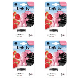 Foto 1 | Foto 1 | Aromatizante de Aire Para Auto Little Joe Aroma Strawberry 4 Piezas