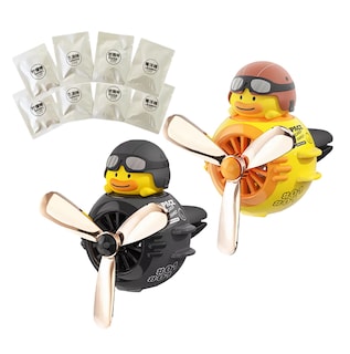 Foto 1 | Foto 1 | Difusor De Hélice Aromatizante Para Auto 2 Pcs + 8 Aromatizante Negro Amarillo