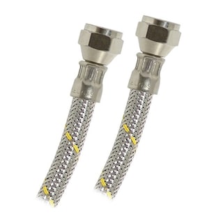 Foto 1 | Foto 1 | Manguera Gas Coflex Flexible Acero Inoxidable 2mt Salida 3/8”x3/8” Hembra-hembra