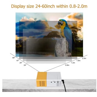 Foto 4 | Foto 4 | Proyector De Bolsillo Mini Hd Av Hdmi Lcd Con Mando A Distancia - Venta Internacional.