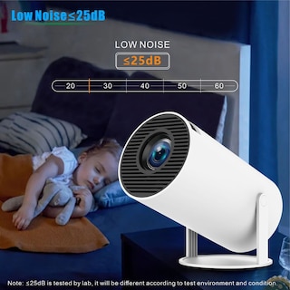 Foto 4 | Foto 4 | Miniproyector Y300pro HD 4K con resolución 720p y 160 lúmenes - Venta Internacional