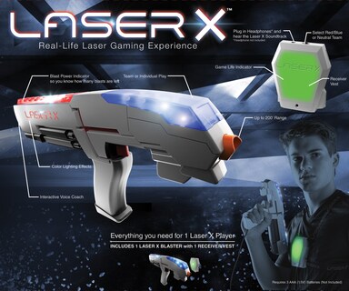 Foto 2 | Foto 2 | Set De Juego Laser X Para Un Jugador Con Chaleco Receptor - Venta Internacional.