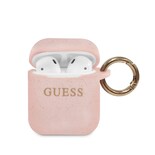 Case Guess GUACCSILGLLP color Rosa para AirPods y AirPods 2