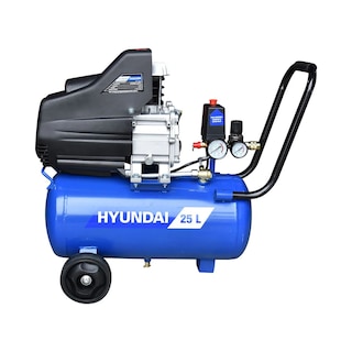 Foto 2 | Foto 2 | Compresor Hyundai de 25 Litros 2.5 Hp con Manguera y Pistola