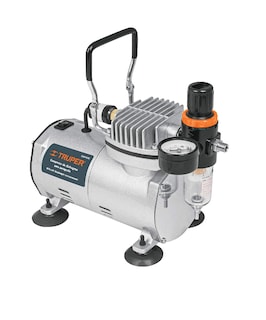Foto 1 | Foto 1 | Compresor de Aire Truper COMP-AERO color Gris Compresor de Diafragma para Aerógrafo 1/5 HP 110 V