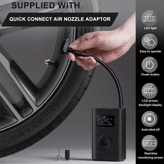 Foto 6 | Foto 6 | Compresor De Aire Eléctrico Portátil Xiaomi 150 Psi Tire - Venta Internacional.
