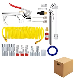 Foto 1 | Foto 1 | Kit Accesorios Aire Para Compresor Con Manguera Belug 20 Piezas