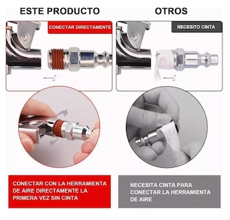 Foto 3 | Foto 3 | Kit Accesorios Aire Para Compresor Con Manguera Belug 20 Piezas