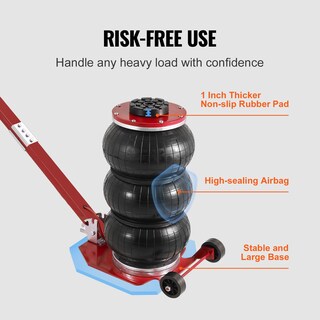 Foto 5 | Foto 5 | Air Jack Vevor, 3 Toneladas/6600 Libras, Triple Bolsa Air Jack Lift 15.75 - Venta Internacional.