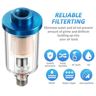Foto 5 | Foto 5 | Filtro De Aire, Separador De Agua Y Aceite, 3 Piezas Para Compresor De Línea De Aire - Venta Internacional.