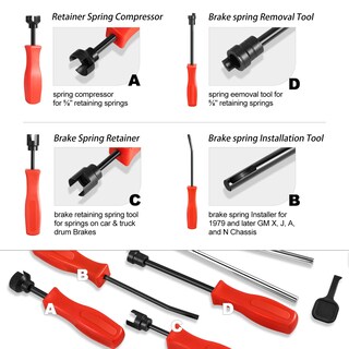 Foto 3 | Foto 3 | Kit De Servicio De Frenos Dna Motoring Tools-00245, 8 Piezas Con Funda - Venta Internacional.