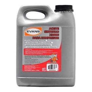 Foto 1 | Foto 1 | Aceite Sintético Para Compresor Marca Evans Rc-x3000 1 Lto