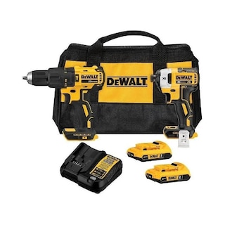 Foto 1 | Foto 1 | Rotomartillo DeWALT 1/2” 20v0/1750 Rpm + Pistola Impacto 1/4” 20v 0/3200 Gpm + 2 Batería + Cargador + Bolsa Contratista
