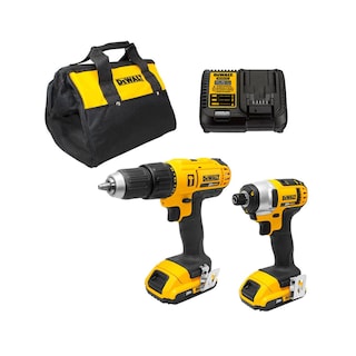 Foto 3 | Foto 3 | Rotomartillo DeWALT 1/2” 20v0/1750 Rpm + Pistola Impacto 1/4” 20v 0/3200 Gpm + 2 Batería + Cargador + Bolsa Contratista