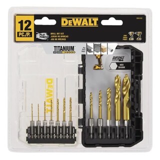 Foto 3 | Foto 3 | Juego de Brocas de Titanio DeWalt 12 Piezas