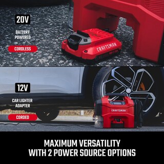 Foto 7 | Foto 7 | Inflador De Neumáticos 3 En 1, Compresor De Aire Portátil Craftsman De 160 Psi - Venta Internacional.
