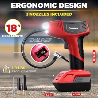 Foto 7 | Foto 7 | Compresor De Aire Portátil Bullseye Pro Max Deluxe 150psi 12v - Venta Internacional.