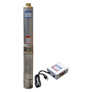 Foto 1 | Foto 1 | Bomba de Agua Hyundai 1/2 Hp Monofásica Pozo de 3'' Salida 1 1/4'' - Hywp5030g