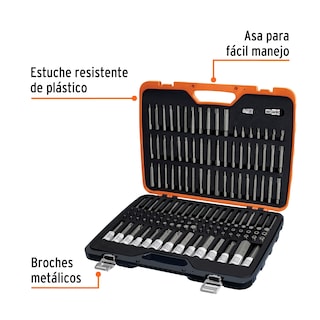 Foto 2 | Foto 2 | Juego Profesional De Puntas Y Dados Con Punta P/mécanica 150pz, Truper