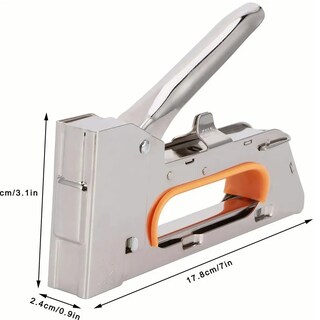 Foto 2 | Foto 2 | Engrapadora Tipo Pistola Para Tapicería Con 4800 Grapas Eo Safe Imports Esi-3121 Plata