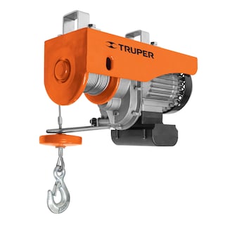 Foto 1 | Foto 1 | Polipasto Eléctrico De 400 Kg Truper Pole-400 color Naranja