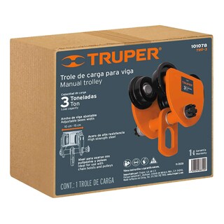 Foto 3 | Foto 3 | Trole de Carga Truper color Naranja