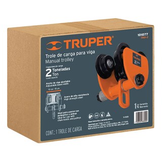 Foto 2 | Foto 2 | Trole de Carga Truper color Naranja