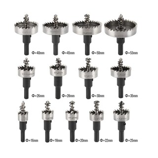 Foto 2 | Foto 2 | Set 13 Brocas Sierras Corta Circulo Metal 16-53mm Hss Acero Inox Eo Safe Imports Esi-3799 Multicolor
