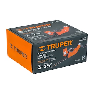 Foto 3 | Foto 3 | Prensa de Cadena Truper color Naranja para Tubo 2-1/2\" Cuerpo de Hierro Nodular