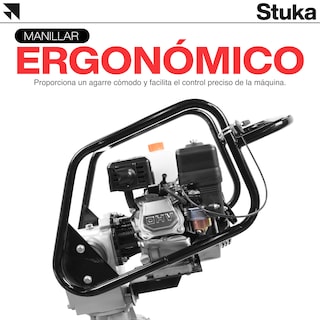 Foto 5 | Foto 5 | Compactadora Dortmund Stuka Rojo con Motor a Gasolina 6.5 Hp