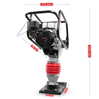Foto 7 | Foto 7 | Compactadora Dortmund Stuka Rojo con Motor a Gasolina 6.5 Hp