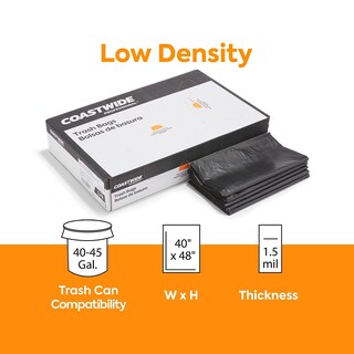 Foto 2 | Foto 2 | Bolsas De Basura Staples Coastwide 847304, 40-45 Galones, 50 Unidades - Venta Internacional.
