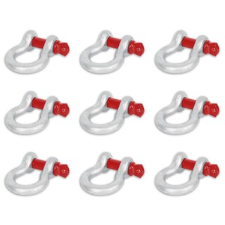 Foto 1 | Foto 1 | Grillete Acero Forjado 1/4'' 9 Piezas Maple Tools